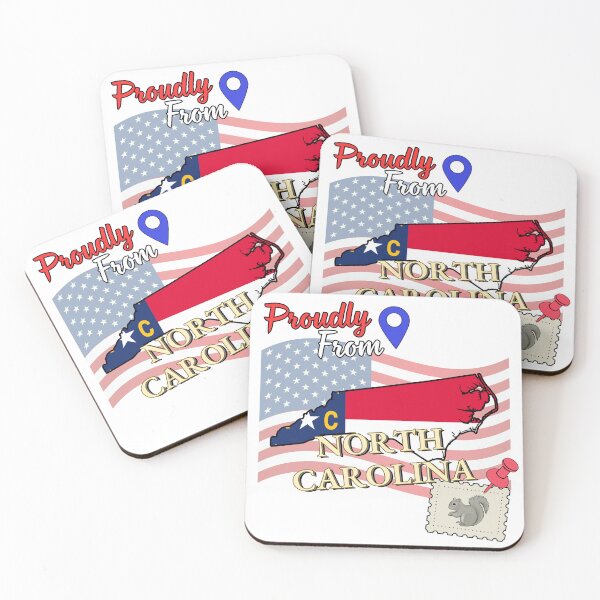 Item preview, Proudly from North Carolina - USA state design designed and sold by PHRASEandSTYLE.