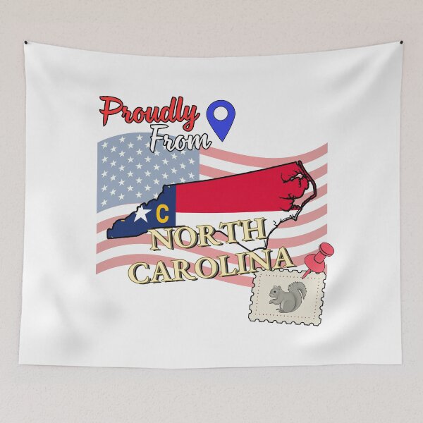 Item preview, Proudly from North Carolina - USA state design designed and sold by PHRASEandSTYLE.