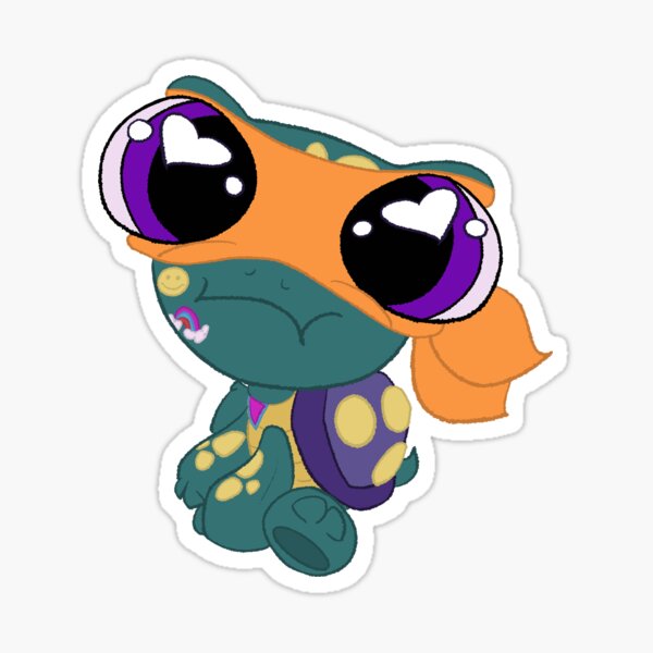 Item preview, TMNT Rise Mikey LPS designed and sold by RunawayRainbow.
