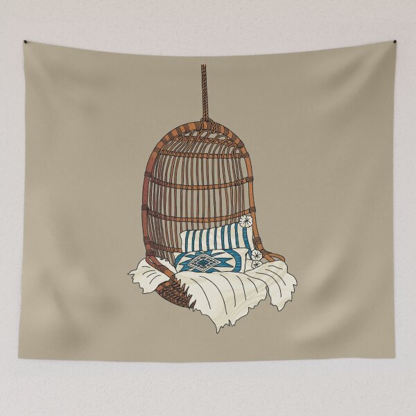 Item preview, Boho Home Decor hanging chair designed and sold by Boho colorful fun.