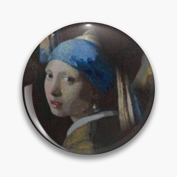 Item preview, Girl With a Pearl Earring, Cross Stitch Replica designed and sold by WD-Artist.