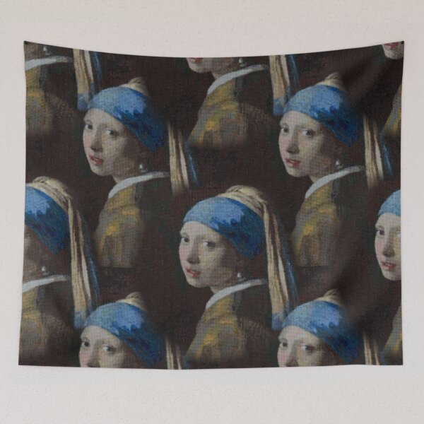 Item preview, Girl With a Pearl Earring, Cross Stitch Replica designed and sold by WD-Artist.