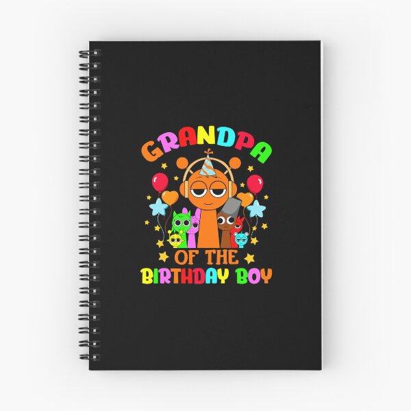 Item preview, Sprunki Party Bday Theme Grandpa Of The Birthday Boy  designed and sold by TreArtiveMinde.