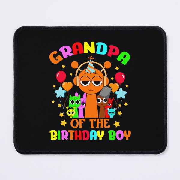 Item preview, Sprunki Party Bday Theme Grandpa Of The Birthday Boy  designed and sold by TreArtiveMinde.