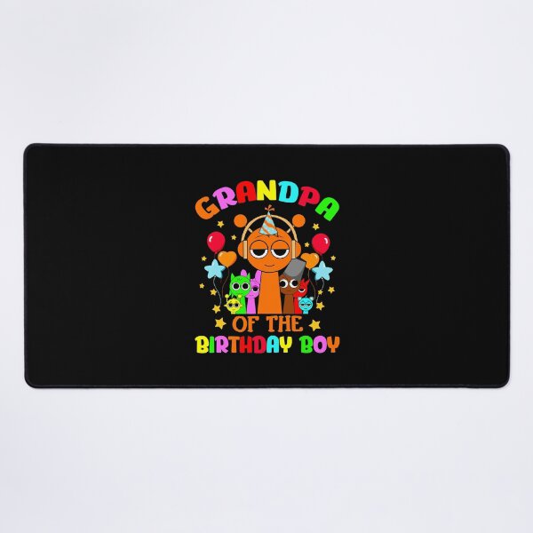 Item preview, Sprunki Party Bday Theme Grandpa Of The Birthday Boy designed and sold by TreArtiveMinde.