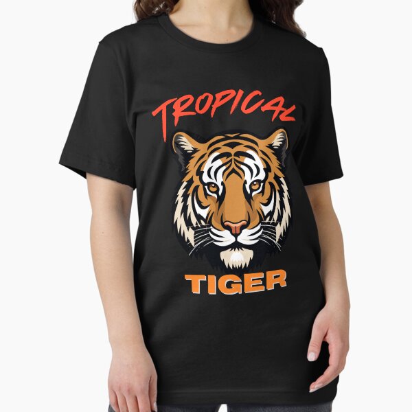 Vista previa del artículo con la obra «Tigre tropical», diseñado y vendido por Poman9810.