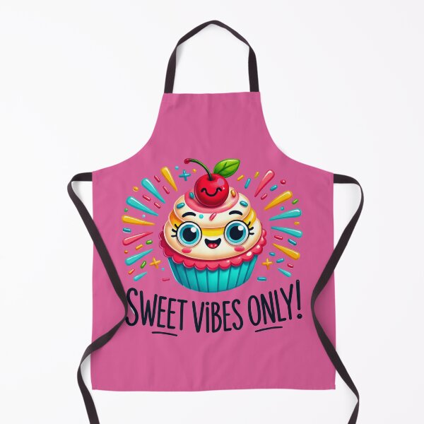 Item preview, Sweet Vibes Only - Cute Kawaii Cupcake Design designed and sold by gtrock.