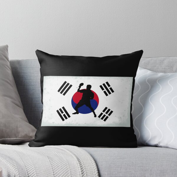 Item preview, South Korea Table Tennis Player Korean Flag designed and sold by miaa-artistshop.