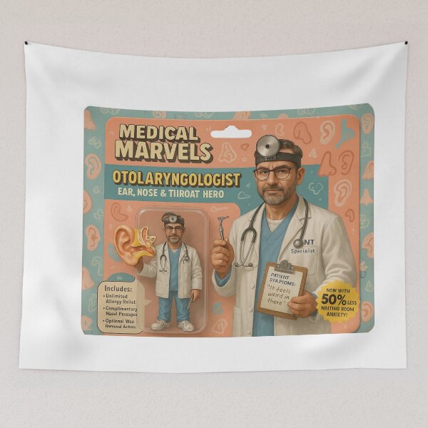 Item preview, Otolaryngologist ENT Doctor designed and sold by Places On Earth.