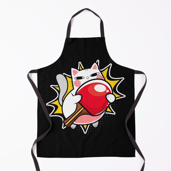 Item preview, Table Tennis Cat Pingpong Tournament Tennis designed and sold by miaa-artistshop.