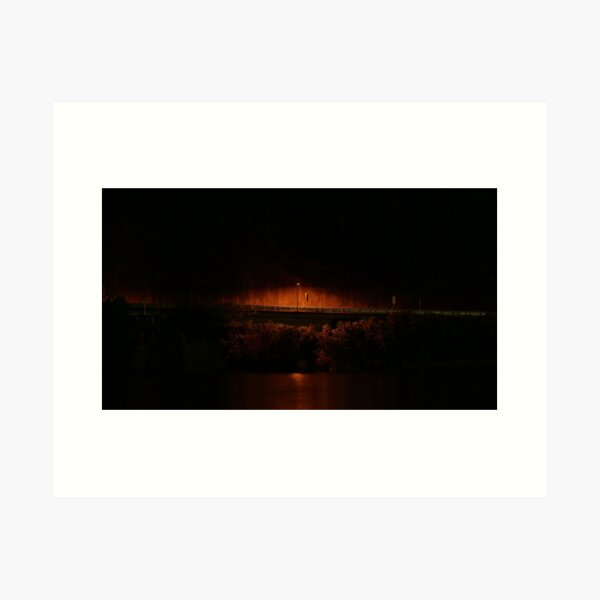 Item preview, Night on Nagara river designed and sold by RomanTheFreeMan.