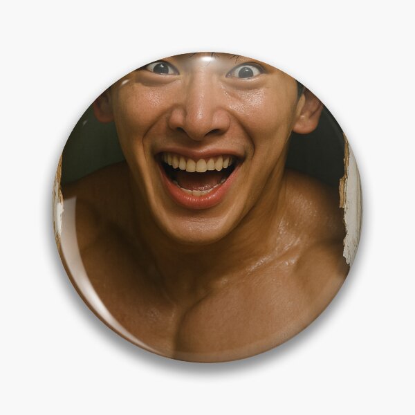 Item preview, Wonho Shirtless Meme designed and sold by Places On Earth.