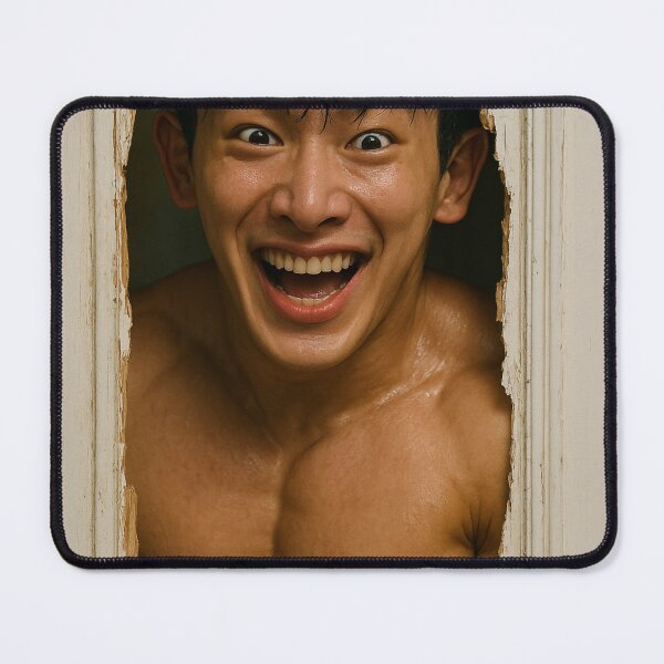Item preview, Wonho Shirtless Meme designed and sold by Places On Earth.