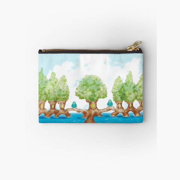 Item preview, Unique tree house and birds PT6  designed and sold by greenPQBstudio.