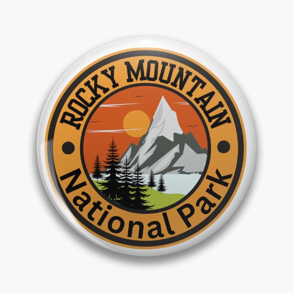 Item preview, Rocky Mountain National State Park Classic T-shirt Sticker designed and sold by ThinkNature!.
