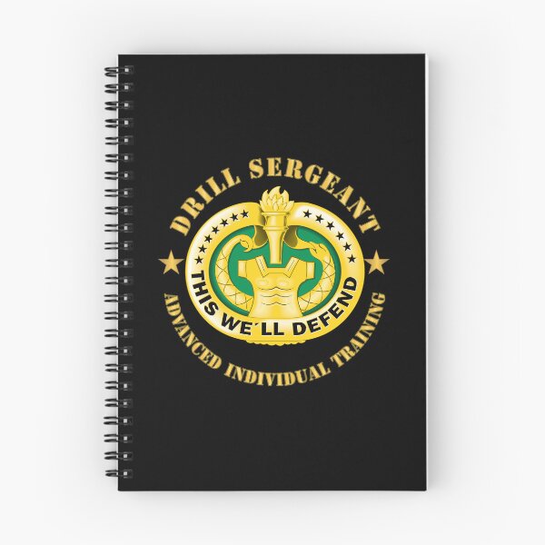 Item preview, Army - Drill Sgt Badge - Advanced Individual Training X 300 designed and sold by Military Insignia Products.