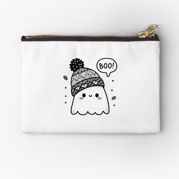 Item preview, Friendly Ghost with Chilly Hat designed and sold by ArtByPaulem.