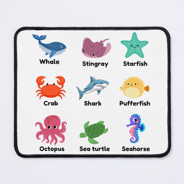Item preview, Collection of cute sea animal pictures designed and sold by CHANCHANAI.