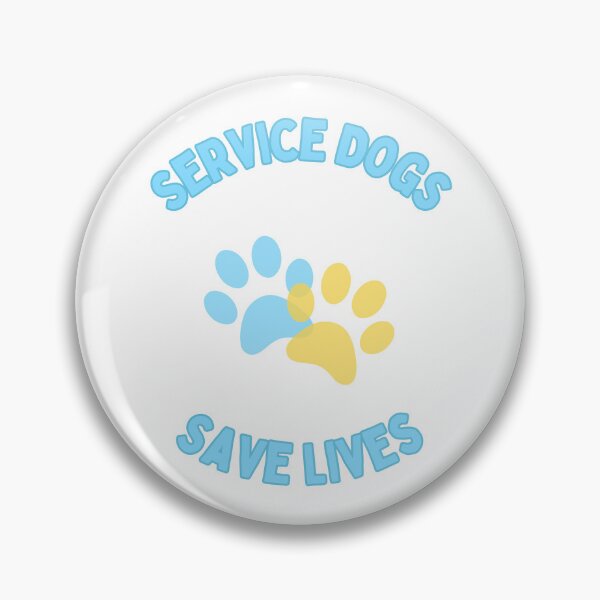 Item preview, Service Dogs Save Lives designed and sold by Collar Scholars AZ.