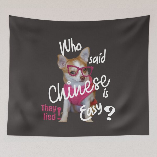 Item preview, WHO SAID CHINESE WAS EASY? designed and sold by Flavaprints4u.