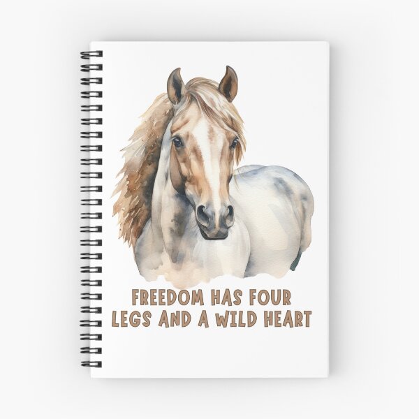 Item preview, FREEDOM HAS FOUR LEGS AND A WILD HEART designed and sold by DanaTees.