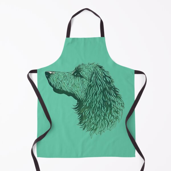 Item preview, Floral Silhouette of a Bergamasco Shepherd designed and sold by GoodyPaws.