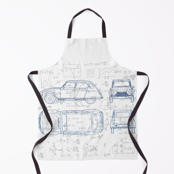 Item preview, The Plan - Car Blueprint with Formulas – Engineering Aesthetic designed and sold by Moonlight Gallery.