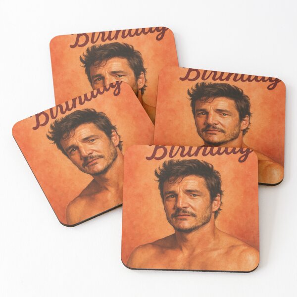 Item preview, Happy Birthday greetings by shirtless Pedro Pascal designed and sold by Places On Earth.