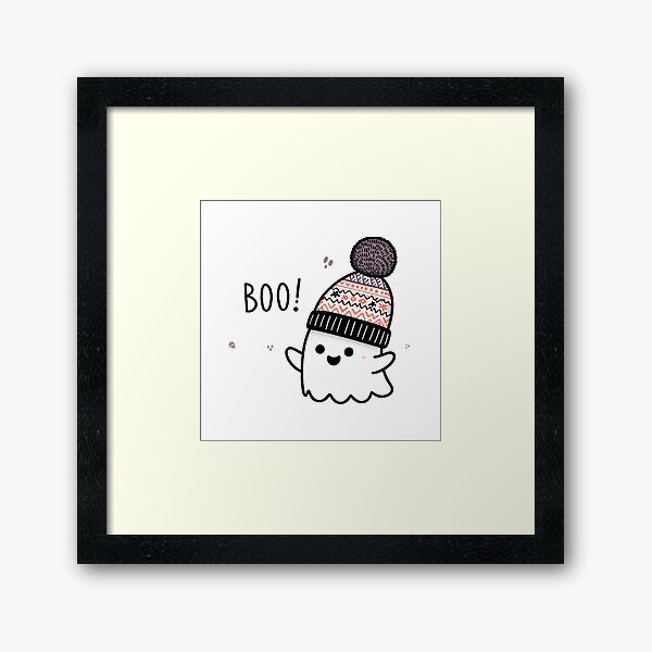 Item preview, Frosty Greetings from a Friendly Ghost designed and sold by ArtByPaulem.