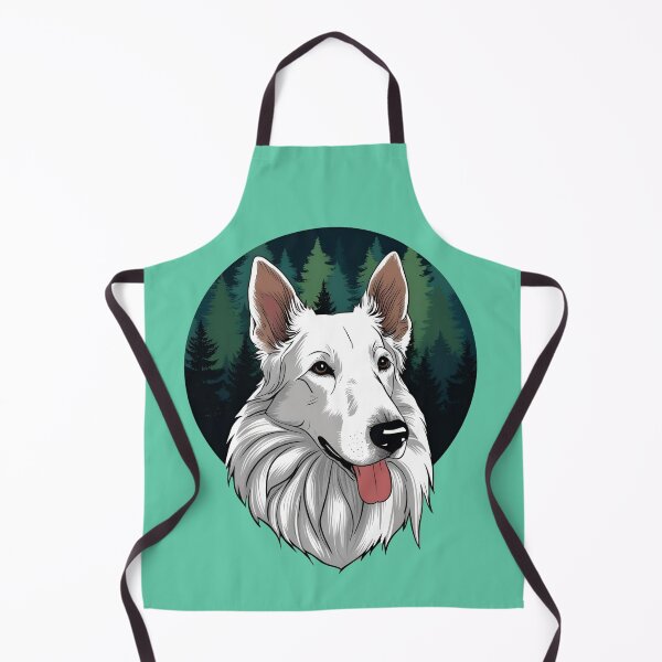 Item preview, Forest Silhouette of a White Swiss Shepherd designed and sold by GoodyPaws.