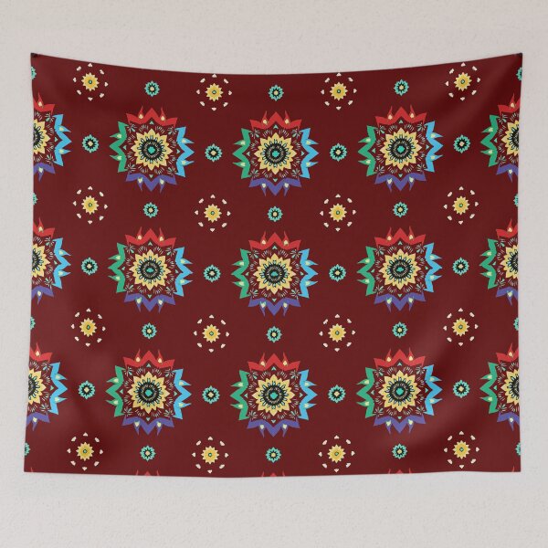 Item preview, Geometric Floral Pattern designed and sold by houta.