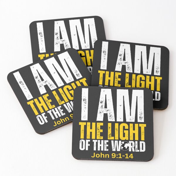 Item preview, John 9:1-14 | I am the Light of the World  designed and sold by UnboundFull.
