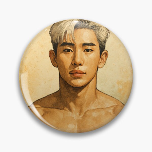 Item preview, Happy Birthday greetings by shirtless Wonho designed and sold by Places On Earth.