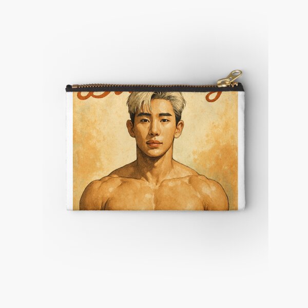 Item preview, Happy Birthday greetings by shirtless Wonho designed and sold by Places On Earth.