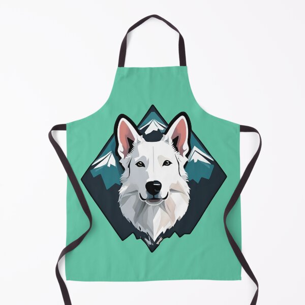 Item preview, Mountain Silhouette of a White Swiss Shepherd designed and sold by GoodyPaws.