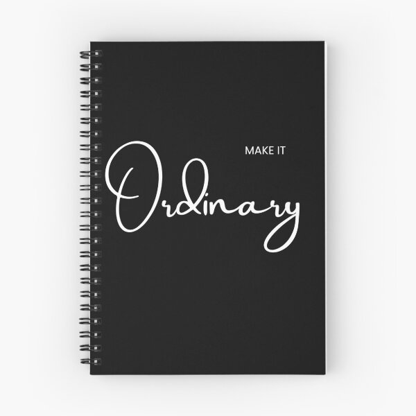 Item preview, MAKE IT ORDINARY – Simple & Minimalist Tee designed and sold by Just You Tee | Say It Loud, Wear It Proud.