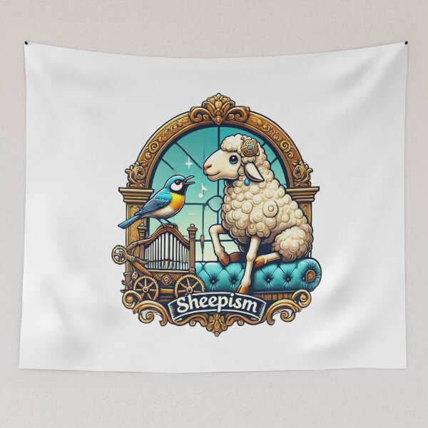 Item preview, Sheepism logo 75 designed and sold by Thpoar.