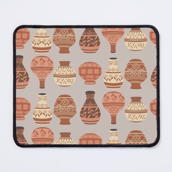 Item preview, earthenware pots pattern designed and sold by ThiccAndSik.