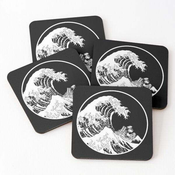 Item preview, Steamboat Willie Off The Great Wave Of Kanagawa designed and sold by BoggsNicolasArt.