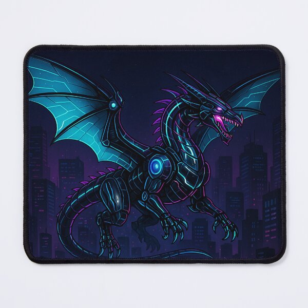 Item preview, Neon Scourge – The Electric Skyline Dragon designed and sold by Keadik.