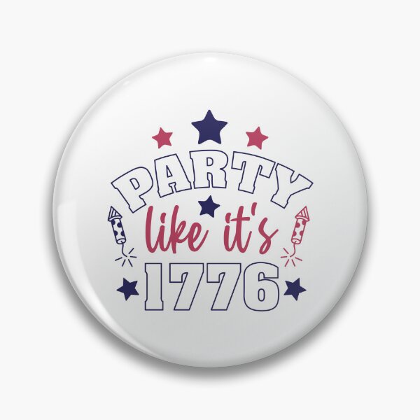 Item preview, Party Like It's 1776: Patriotic Typography Design designed and sold by Art-shia.