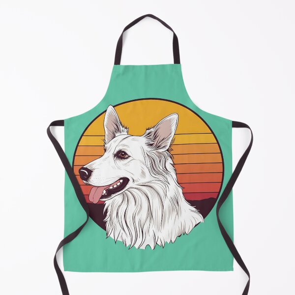 Item preview, Sunset Silhouette of a White Swiss Shepherd designed and sold by GoodyPaws.