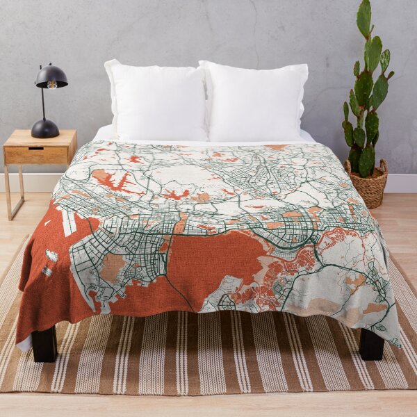 Item preview, Shenzhen City Map of Guangdong, China - Bohemian designed and sold by deMAP.