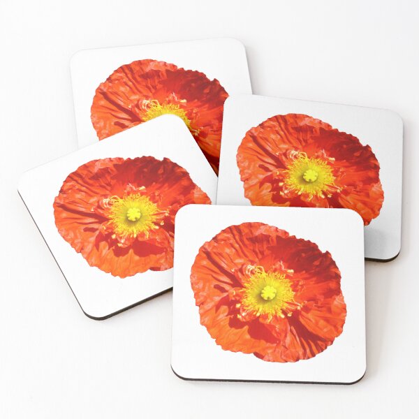 Item preview, Red Iceland Poppy  & Remembrance Die Cut designed and sold by JoyousArt4u.