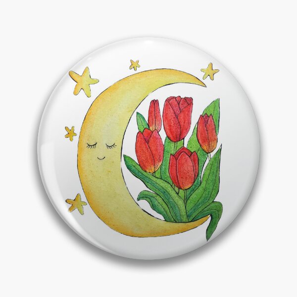 Item preview, Tulips on moon  designed and sold by Paintedhues.