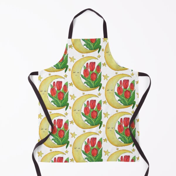 Item preview, Tulips on moon designed and sold by Paintedhues.