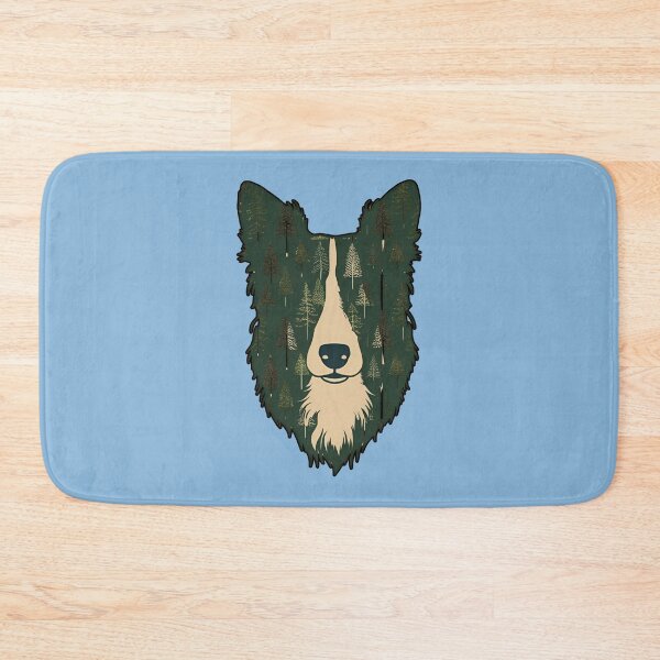 Item preview,  Forest Silhouette of a Border Collie designed and sold by GoodyPaws.