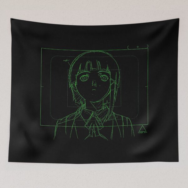 Item preview, Lain Sketch - green designed and sold by R-A Designs.