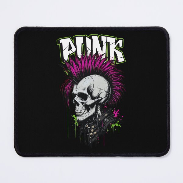 Item preview, Rebel Soul – Punk Skull with Mohawk designed and sold by Dino-Lune.