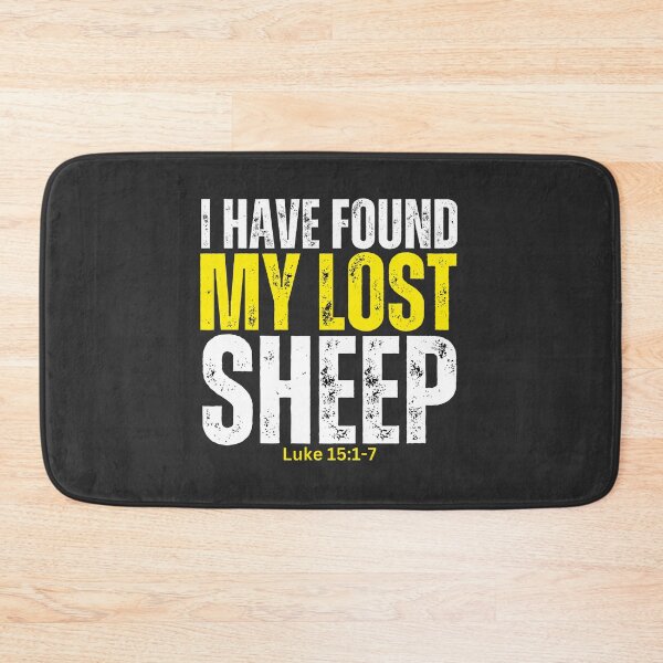 Item preview, I have found my Lost Sheep | Luke 15:1-7  designed and sold by UnboundFull.